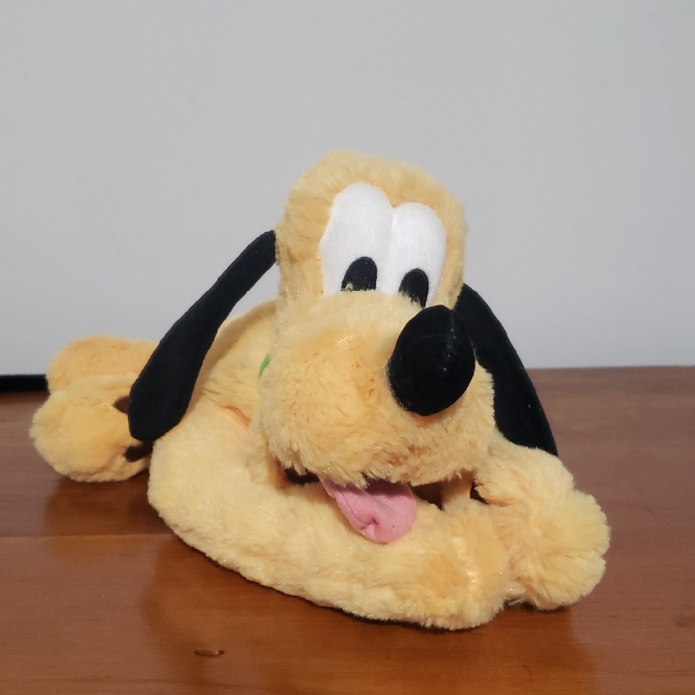 Disney Pluto Plush Dog Toy - Cream and Black